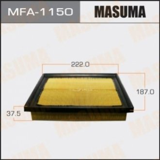 Воздушный фильтр A-1027 (1/40) MASUMA MFA-1150