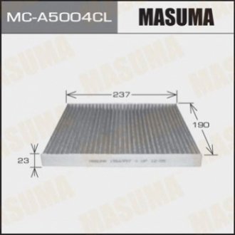 Фильтр салона, угольный MASUMA MCA5004CL