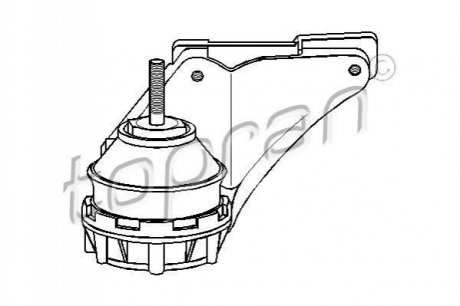 Подушка двигуна TOPRAN / HANS PRIES 103 729