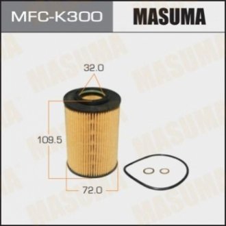 Масляный фильтр MASUMA MFC-K300 (фото 1)