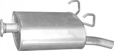 Глушитель (задняя часть) алюминизированная сталь Honda CR-V 2.0 (97-01) POLMOSTROW 09.06