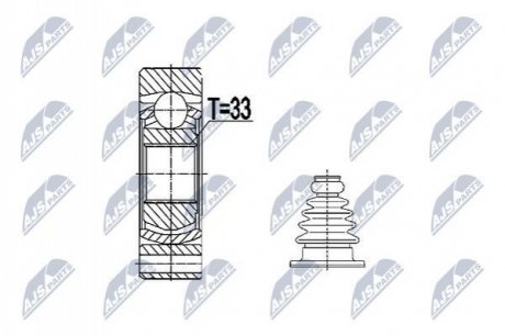 INNER CV JOINT NTY NPWVW074