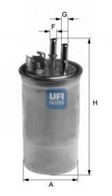 Паливний фільтр UFI 24.450.00