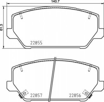 Автозапчастина BREMBO P30102