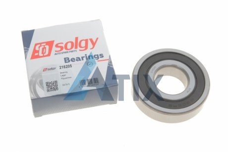 Подшипник генератора Solgy 216205