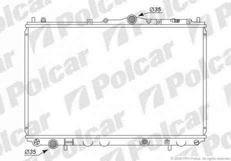 Радиаторы охлаждения Polcar 521008-3