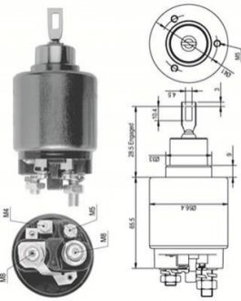 Втягивающее реле MAGNETI MARELLI 940113050124