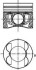 Поршень OM651 83.00mm+0.50mm KOLBENSCHMIDT 40 809 620 (фото 1)