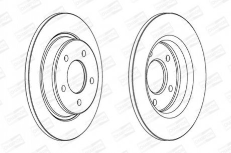 Автозапчасть CHAMPION 563043CH