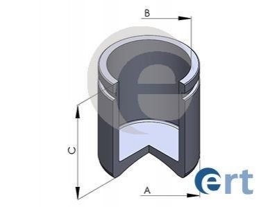 NISSAN поршень супорта MICRA II (K11) 1.4 i 16V 00-03, ROVER 100 114 94-97, LANCIA PRISMA 1.9 Di ERT 150974-C