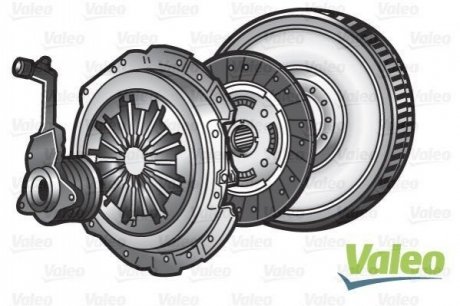 Зчеплення компл. + DMF NISSAN Qashqai/X-Trail \'\'2.0dci 07-13 Valeo 845054