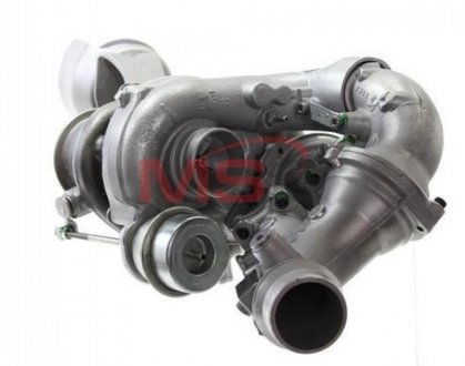 Турбина восстановленная Bi-Turbo в сборе MERCEDES-BENZ ML W166 11-15, GLE W166 15-18 MSG 10009700070