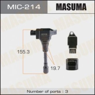 Катушка зажигания, INFINITI/ FX37, QX70/ VQ37VHR MASUMA MIC-214 (фото 1)