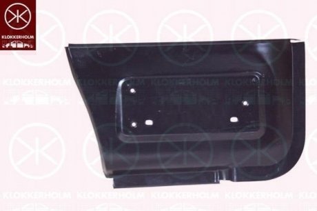 Панель кузова угол задн лев opel - movano 01- KLOKKERHOLM 5088601 (фото 1)