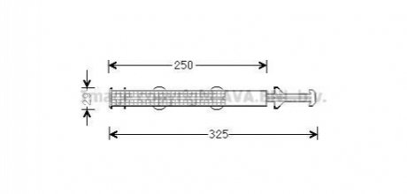 Осушувач AVA COOLING STD043 (фото 1)