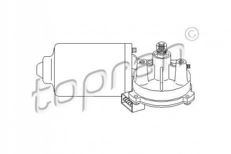 Электродвигатель стеклоочистителя TOPRAN / HANS PRIES 108 577 (фото 1)