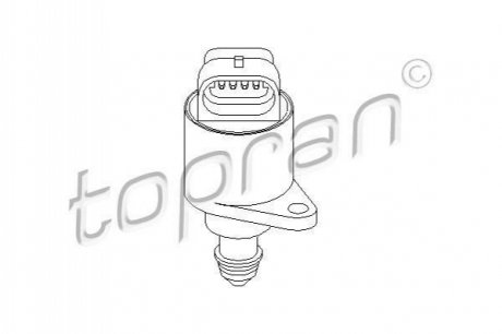 Привід дросельної заслінки TOPRAN / HANS PRIES 721459