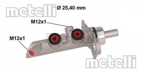 Главный тормозной цилиндр Metelli 050891