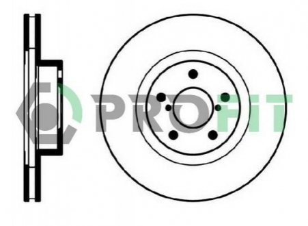 Диск гальмівний PROFIT 5010-0679
