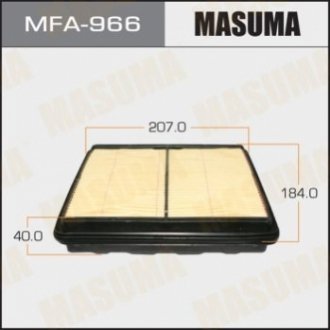 Воздушный фильтр а- 843v (140) MASUMA MFA966