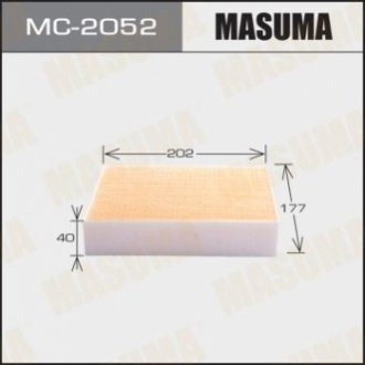 Салонный фильтр (1/40) MASUMA MC2052 (фото 1)