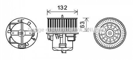 Электродвигатель AVA COOLING VO8179 (фото 1)