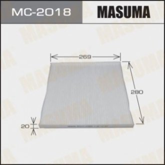 Салонный фильтр AC-209E (1/40) MASUMA MC-2018 (фото 1)