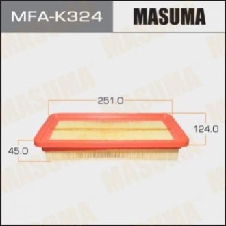 ВОЗДУШНЫЙ ФИЛЬТР (140) MASUMA MFA-K324