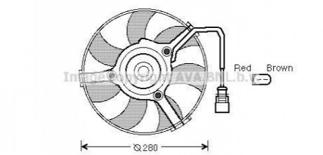 Вентилятор AVA COOLING AI7516