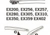 Щетка стеклоочистителя каркасная задняя 200mm ExactFit Rear Toyota Auris (E18) (EX200B) Trico EX200 (фото 3)
