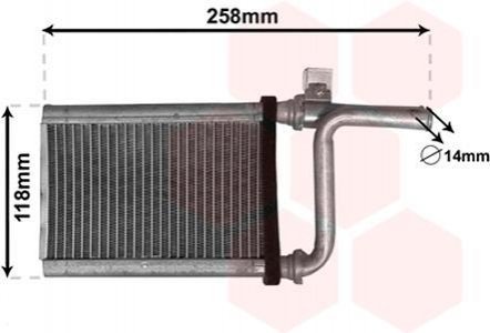 Теплообменник Van Wezel 32006254