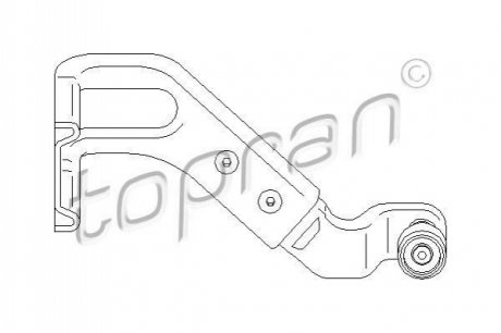 Ролик audi volkswagen TOPRAN / HANS PRIES 111 472