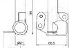 Натяжной ролик JAPANPARTS BE-H26 (фото 2)