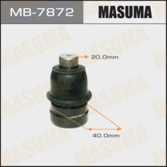 Опора шаровая передн нижн LANCERMITSUBISHI ASX (10-20), CITROEN C4 AIRCROSS (12-17) MASUMA MB7872