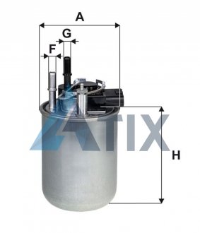 Фільтр палива WIX FILTERS WF8519