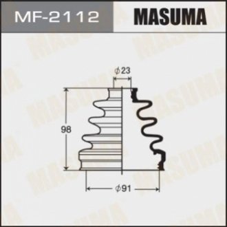 Пыльник ШРУСа HONDA CR-V III (06-14), HONDA FR-V (04-10), HONDA ACCORD VII (MF21 MASUMA MF2112