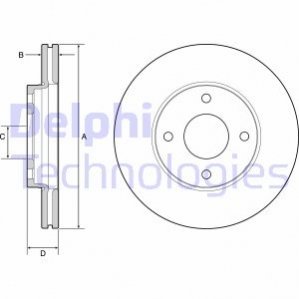 ГАЛЬМВН ДИСКИ Delphi BG4953C