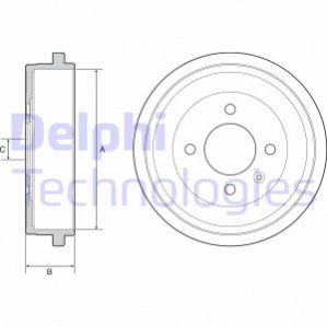 Гальмівний барабан Delphi BF549