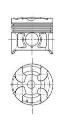 Поршень KOLBENSCHMIDT 94819700