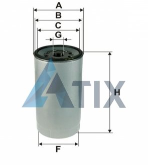 Фильтр топл. MB ACTROS (TRUCK) (WIX-Filtron) WIX FILTERS 95151E