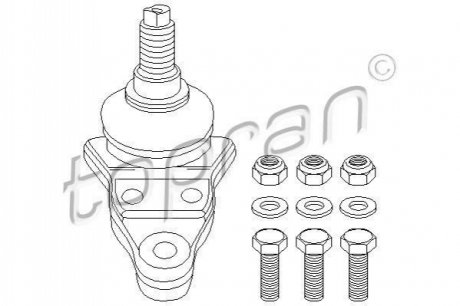 Шарова опора TOPRAN / HANS PRIES 103 346