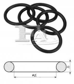 Уплотнительное кольцо/NBR 55,00 x 3,00 Fischer Automotive One (FA1) 673.190.100 (фото 1)
