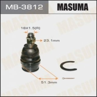 Шаровая опора front low HDJ101, UZJ101 MASUMA MB3812