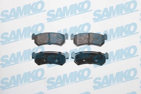 Комплект тормозных колодок дисковый тормоз SAMKO 5SP1199