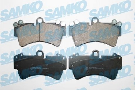 Комплект тормозных колодок дисковый тормоз SAMKO 5SP1257