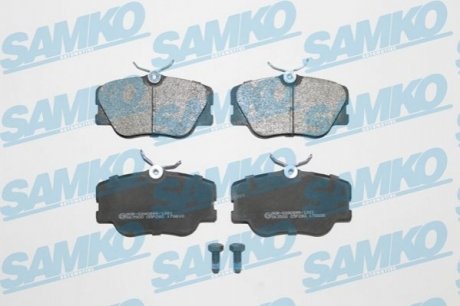 Комплект тормозных колодок дисковый тормоз SAMKO 5SP280 (фото 1)