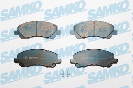 Комплект тормозных колодок дисковый тормоз SAMKO 5SP1347