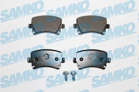 Комплект тормозных колодок дисковый тормоз SAMKO 5SP1219 (фото 1)