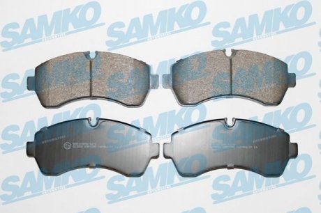 Комплект тормозных колодок дисковый тормоз SAMKO 5SP1295