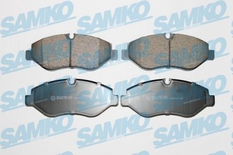 Комплект тормозных колодок дисковый тормоз SAMKO 5SP1275